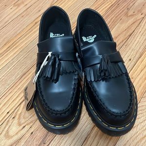 ADRIAN BEX SMOOTH LEATHER TASSEL LOAFERS